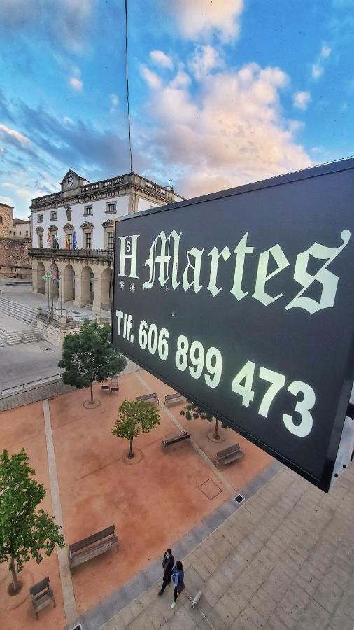 Hostal Martes Caceres Plaza Mayor - Tercer Piso Sin Ascensor מראה חיצוני תמונה